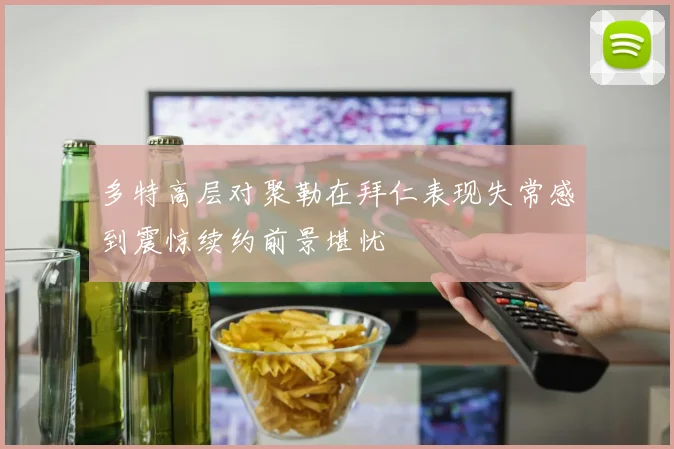 多特高层对聚勒在拜仁表现失常感到震惊续约前景堪忧